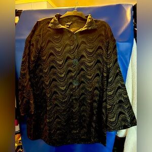 Black and gold shirt